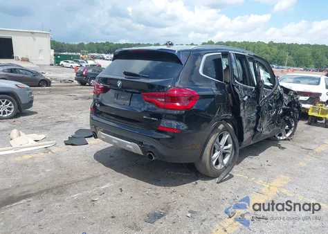 2021 BMW X3 Sdrive30I z USA, uszkodzony, nr VIN 5UXTY3C05M9E10783